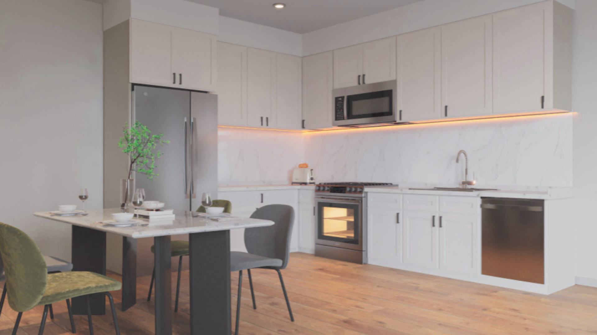 Salix on Vine Kitchen Kitchen Interior Design with Modern Furniture